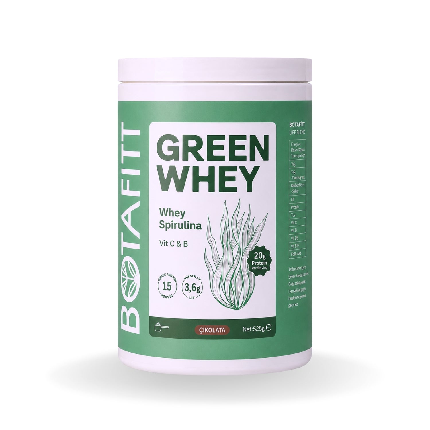 GREEN WHEY ÇİKOLATA