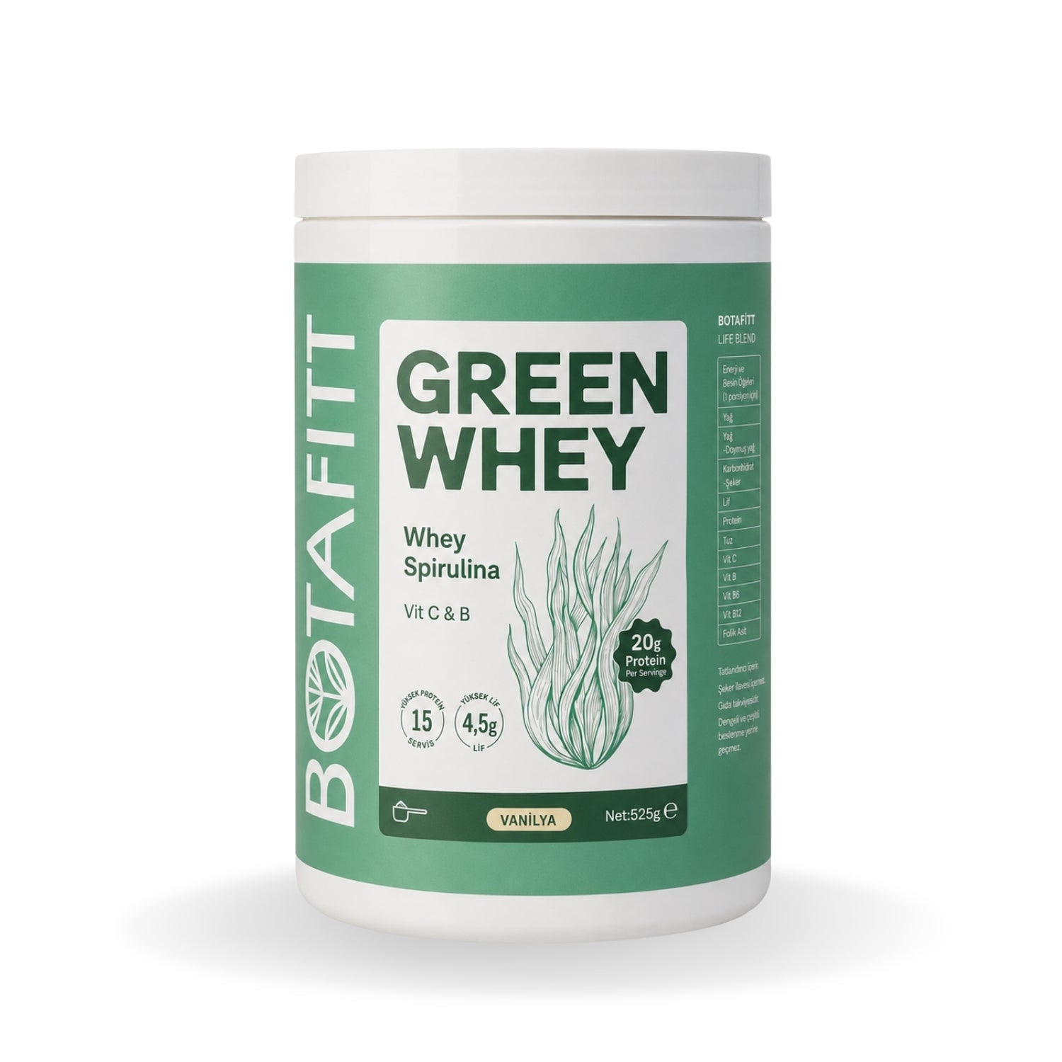 GREEN WHEY VANİLYA