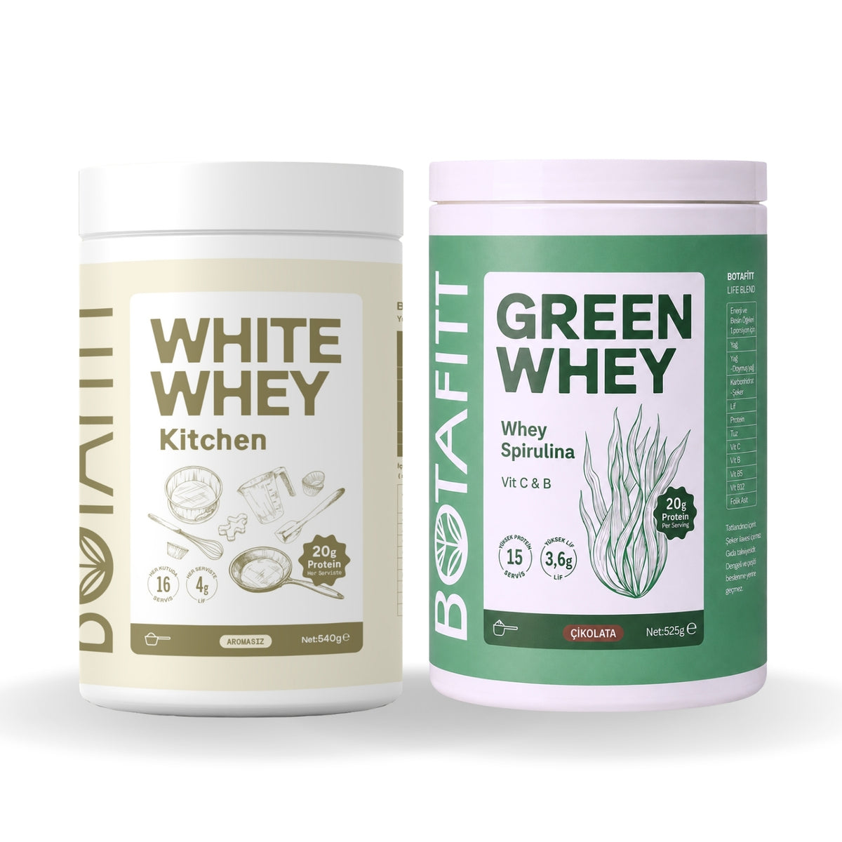 PROTEİN - 30 Günlük (White Whey & Çikolata)