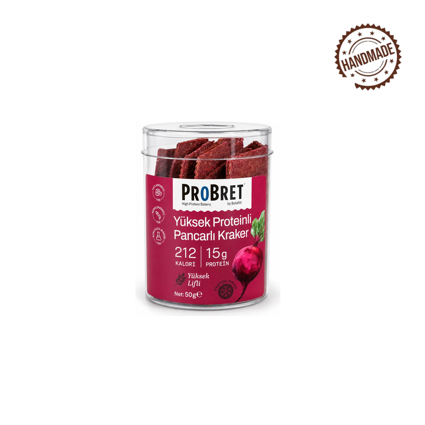 PR0BRET Yüksek Proteinli Pancarlı Kraker